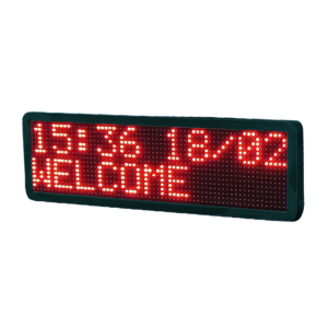 Clock Display - Wide