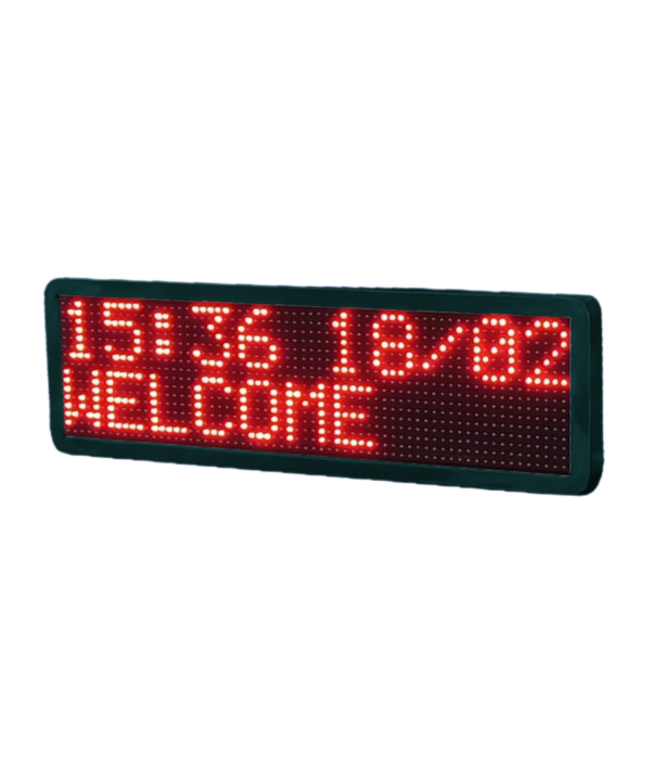 Clock Display - Wide